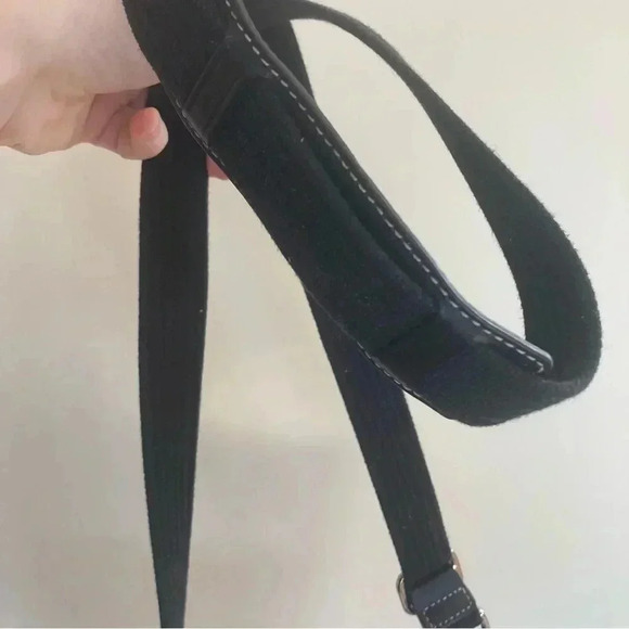 Coach black  monogram crossbody bag - Picture 3 of 5